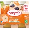 BABYBIO mrkev-suš.švestky-hovězí maso + 2 x 200g