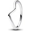 Pandora Vlnitý strieborný prsteň Timeless 193095C00 50 mm Pandora Vlnitý strieborný prsteň Timeless 193095C00 50 mm