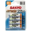 Batéria Sanyo 2700mAh AA 4ks HR 3U-4BP