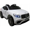 Elektrické autíčko Mercedes GLC63s pohon 4x4 koža farba biela Elektrické autíčko Mercedes GLC63s pohon 4x4 koža farba biela