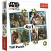 TREFL Mandalorian a jeho svět 4v1 35,48,54,70 dielov puzzle TREFL Mandalorian a jeho svět 4v1 35,48,54,70 dielov puzzle