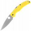 Vreckový zatvárací nôž Spyderco Native Chief 2 Lightweight Salt Yellow FRN, Satin Mag Vreckový zatvárací nôž Spyderco Native Chief 2 Lightweight Salt Yellow FRN, Satin Mag