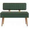 Kalune Design Lavica VINA II s úložným priestorom 110 cm borovica atlantic/tmavozelená Kalune Design Lavica VINA II s úložným priestorom 110 cm borovica atlantic/tmavozelená