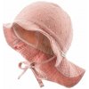 STERNTALER Klobúk mušelínový s ochranou krku na zaväzovanie s UV filtrom 50+ ružová dievča-51 cm-18- STERNTALER Klobúk mušelínový s ochranou krku na zaväzovanie s UV filtrom 50+ ružová dievča-51 cm-18-