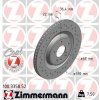 Brzdový kotúč ZIMMERMANN 100.3358.52 Brzdový kotúč ZIMMERMANN 100.3358.52
