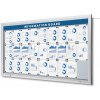 Jansen Display Exteriérová vitrína 27 x A4 2125 x 1167 mm