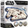 Drevené puzzle Trefl Wood Craft Origin puzzle Star Wars: Millennium Falcon 160 dielikov (20189) Drevené puzzle Trefl Wood Craft Origin puzzle Star Wars: Millennium Falcon 160 dielikov (20189)