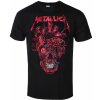 Rock Off metal Metallica Heart Skull čierne