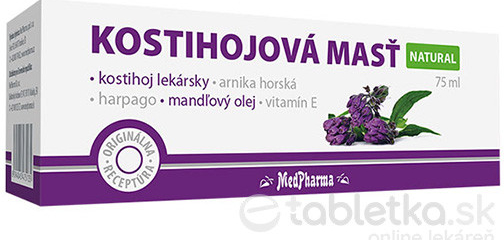 MedPharma Kostihojová masť natural 75 ml