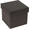 Darčeková krabička s vekom 150x150x150 mm, čierna Darčeková krabička s vekom 150x150x150 mm, čierna