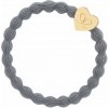 By Eloise London Gold Heart farba Storm Grey