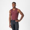 CASTELLI Cyklistické tričko bez rukávov - PRO MESH 2.0 - bordová S CASTELLI Cyklistické tričko bez rukávov - PRO MESH 2.0 - bordová S