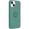 Silikónové puzdro na Apple iPhone 14 Pro Forcell Silicone Ring zelené Silikónové puzdro na Apple iPhone 14 Pro Forcell Silicone Ring zelené