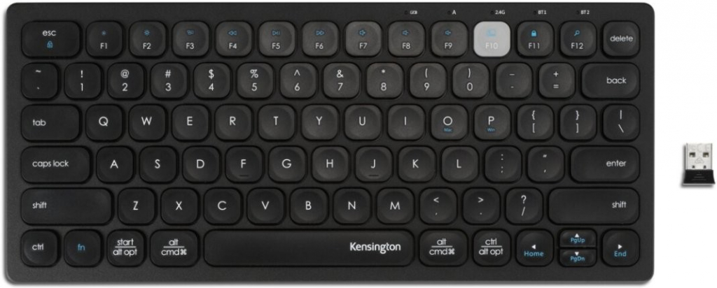 Kensington Multi-Device Dual Wireless Compact Keyboard K75502UK