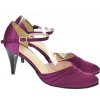 Dámske fialové sandále SELA Dámske fialové sandále SELA