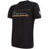 Sensor Merino Air Pt Čierna Rj pánske funkčné tričko - S Sensor Merino Air Pt Čierna Rj pánske funkčné tričko - S