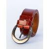 Dámsky kožený opasok DM-3,5-24-011 hnedý , Obvod pásu/celková dĺžka opasku 85cm Dámsky kožený opasok DM-3,5-24-011 hnedý , Obvod pásu/celková dĺžka opasku 85cm
