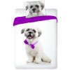 Faro | Obliečky Best Friends Štěně s mašlí - 140x200, 70x90 - 100% bavlna Faro | Obliečky Best Friends Štěně s mašlí - 140x200, 70x90 - 100% bavlna