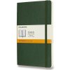 Moleskine Zápisník Classic L A5 Mäkká väzba Zelený Moleskine Zápisník Classic L A5 Mäkká väzba Zelený