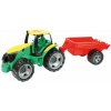 Lena Traktor bez lžíce a bagru s přívěsem Lena Traktor bez lžíce a bagru s přívěsem