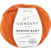 Katia Merino Baby Farba: 49 - Orange Katia Merino Baby Farba: 49 - Orange