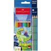 Pastelky Faber-Castell Colour Grip set 10+3 Metallic - Dino Pastelky Faber-Castell Colour Grip set 10+3 Metallic - Dino
