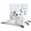 Doudou Dárková sada - plyšový muchláček panda 20 cm (DC3536) Doudou Dárková sada - plyšový muchláček panda 20 cm (DC3536)