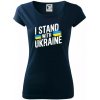 I stand with ukraine tlačiaci nápis - Dámske tričko Pure - L ( Tmavomodrá (veľmi tmavá - skoro čierna) ) I stand with ukraine tlačiaci nápis - Dámske tričko Pure - L ( Tmavomodrá (veľmi tmavá - skoro čierna) )