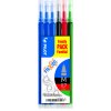 Pilot Náplň gumovacia Frixion 0,7 mm/6 ks modrá čierna červená zelená Pilot Náplň gumovacia Frixion 0,7 mm/6 ks modrá čierna červená zelená