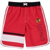 Outerstuff Chicago Blackhawks detské plavky Color Block Swim Trunks detské