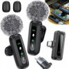 Fifine M8 Dva bezdrôtové klopové mikrofóny 2.4GHz pre telefón s USB-C Fifine M8 Dva bezdrôtové klopové mikrofóny 2.4GHz pre telefón s USB-C