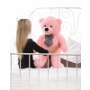 The Bears® mědvěd RŮŽOVÝ 100 cm