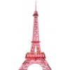 Drevené 3D puzzle Eiffelova veža ružová Drevené 3D puzzle Eiffelova veža ružová