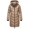 Marikoo ARMASA dámska zimná bunda taupe grey