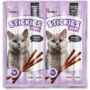 Akinu cat Stickies krůtí tyčinky 6 x 5 g Akinu cat Stickies krůtí tyčinky 6 x 5 g