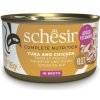 Schesir Natural tuňák a kura s ryžou 85 g Schesir Natural tuňák a kura s ryžou 85 g