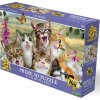 PRIME 3D Puzzle Mačacia selfie 100 ks