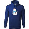 Snehuliak so šálom - Mikina pánska Cape s kapucňou - 3XL ( Kráľovská modrá ) Snehuliak so šálom - Mikina pánska Cape s kapucňou - 3XL ( Kráľovská modrá )