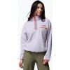 Dámska fleecová mikina Columbia Helvetia II Cropped Half Snap Fleece lavender pearl/shale purple/zing Dámska fleecová mikina Columbia Helvetia II Cropped Half Snap Fleece lavender pearl/shale purple/zing