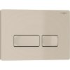 Mexen Tex 04, splachovacie tlačidlo, béžová, 6104-07 Mexen Tex 04, splachovacie tlačidlo, béžová, 6104-07