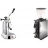 La Pavoni Stradivari Lusso + Stone Espresso Pebble, chrome La Pavoni Stradivari Lusso + Stone Espresso Pebble, chrome