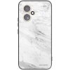 Picasee silikónový čierny obal pre Honor 400 5G - White marble Picasee silikónový čierny obal pre Honor 400 5G - White marble