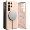 Ringke Silicone Magnetic MagSafe Samsung Galaxy S25 Ultra Pink Sand KF2345089