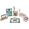 Drevený nábytok do obývačky Dovetail Sitting Room Set Tender Leaf Toys 14-dielna súprava s komplet vybavením a doplnkami Drevený nábytok do obývačky Dovetail Sitting Room Set Tender Leaf Toys 14-dielna súprava s komplet vybavením a doplnkami