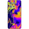Picasee silikónový čierny obal pre Motorola Moto G86 Power 5G - Burn Picasee silikónový čierny obal pre Motorola Moto G86 Power 5G - Burn