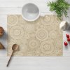 Biante prestieranie Leona LN-170 Biele mandaly na režnom 35x45cm