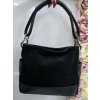 Katrin's Fashion Kožená čierna kabelka na plece Grosso grosso001 - Čierna grosso001 Katrin's Fashion Kožená čierna kabelka na plece Grosso grosso001 - Čierna grosso001