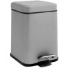 BORMANN PEDÁLOVÝ SMETNÝ KÔŠ 6L, ŠEDÝ, S MÄKKÝM ZÁVIROM, 20,3x26x30,5cm (BTW9070) BORMANN PEDÁLOVÝ SMETNÝ KÔŠ 6L, ŠEDÝ, S MÄKKÝM ZÁVIROM, 20,3x26x30,5cm (BTW9070)