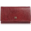 Paolo Peruzzi peňaženka z pravej kože červená - dámska Paolo Peruzzi peňaženka z pravej kože červená - dámska
