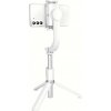 Selfie tyč so statívom a diaľkovým ovládaním Bluetooth Gimbal stabilizátor SSTR-L08 biely Selfie tyč so statívom a diaľkovým ovládaním Bluetooth Gimbal stabilizátor SSTR-L08 biely
